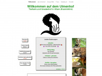 ulmenhof2.de Webseite Vorschau