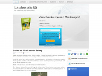 laufen-ab-50.com Webseite Vorschau
