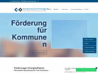 foerderung-kommunen.de Webseite Vorschau