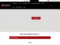 marquis-wines.com Webseite Vorschau
