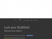 luis-aus-suedtirol.com Webseite Vorschau