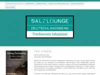 salzlounge.at Webseite Vorschau