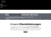 rg-sicherheit.de Webseite Vorschau