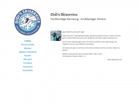 didis-skiservice.de Webseite Vorschau