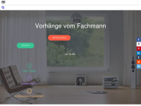 vorhang-fachmann.ch Webseite Vorschau