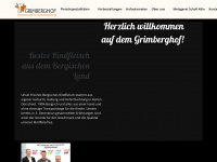 grimberghof.de Webseite Vorschau