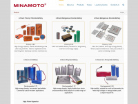 minamoto.com Webseite Vorschau