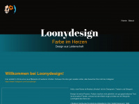 loonydesign.de Webseite Vorschau