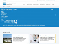 bdz-infrastruktur.de Webseite Vorschau