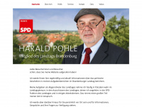 harald-pohle.de Webseite Vorschau