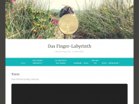 dasfingerlabyrinth.com Webseite Vorschau