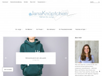 janaknoepfchen.de Webseite Vorschau