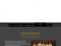capoeira-kilombolas.de Webseite Vorschau