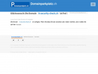 it-security-check.ch Webseite Vorschau