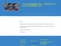 itenkran.ch Webseite Vorschau