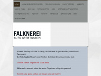 falknerei-greifenstein.de Webseite Vorschau