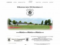 vfbottersleben-fussball.de Webseite Vorschau