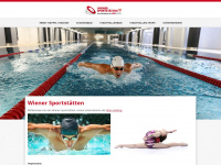 wienersportstaetten.at Webseite Vorschau