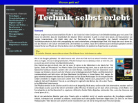 technik.reicke.de Webseite Vorschau