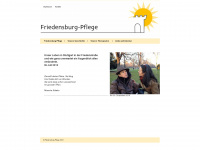 friedensburg-pflege.de Webseite Vorschau