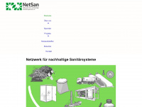 netsan.org Webseite Vorschau