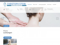 osteopathie-steibl.de Webseite Vorschau