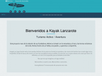 kayaklanzarote.com Webseite Vorschau