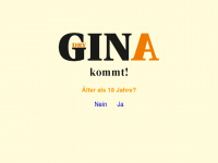 gin-a.com Webseite Vorschau