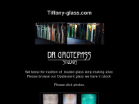 tiffany-glass.com Webseite Vorschau