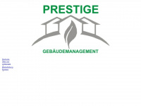 prestige-gebaeudemanagement.de Webseite Vorschau