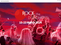 rockthedolomites.com Webseite Vorschau