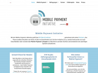 mobile-payment-initiative.de Webseite Vorschau