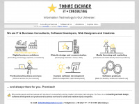 tobiaseichner.com Webseite Vorschau