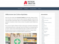 deutsche-tabletten.com Webseite Vorschau