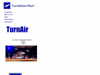 turnshow-muri.ch Webseite Vorschau