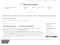 campervermietung.ch Webseite Vorschau