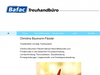 bafac.ch Webseite Vorschau