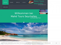 mahe-tours.com Webseite Vorschau