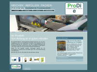 prodie.net Webseite Vorschau