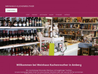 weinhaus-kuchenreuther.de Webseite Vorschau