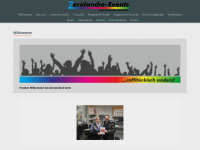 zerolandie-events.de Webseite Vorschau