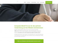 medat-kurs.at Webseite Vorschau