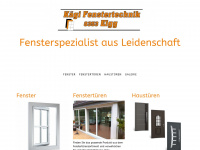 kaegifenstertechnik.ch Webseite Vorschau