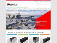 hauraton.es Webseite Vorschau