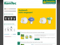 kemtec.de Webseite Vorschau