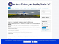 foerderverein-sfc-lauf.de Webseite Vorschau