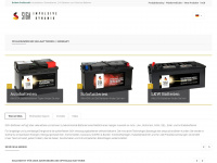 siga-batterien.de Webseite Vorschau