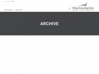 martinshafen.de Webseite Vorschau