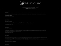 studiolux.de Webseite Vorschau
