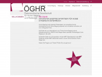 oeghr.at Webseite Vorschau